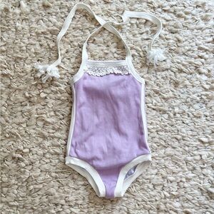 Dollcake Lilac Body Playsuit romper girls 6